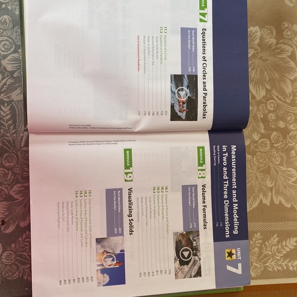 Student edition Houghton Mifflin Harcourt Geometry textbook - Picture 8 of 12